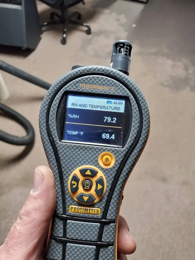 Moisture meter humidity assessment for Fire & Smoke Damage Restoration in Kalispell